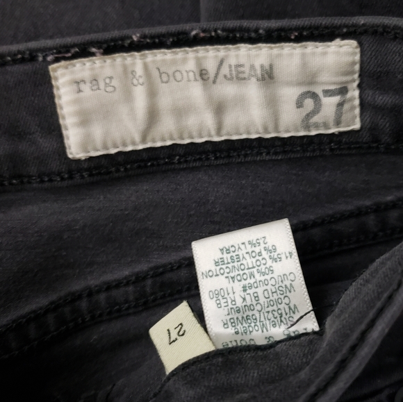 Rag & Bone High Rise Legging Skinny Jeans - Picture 13 of 14